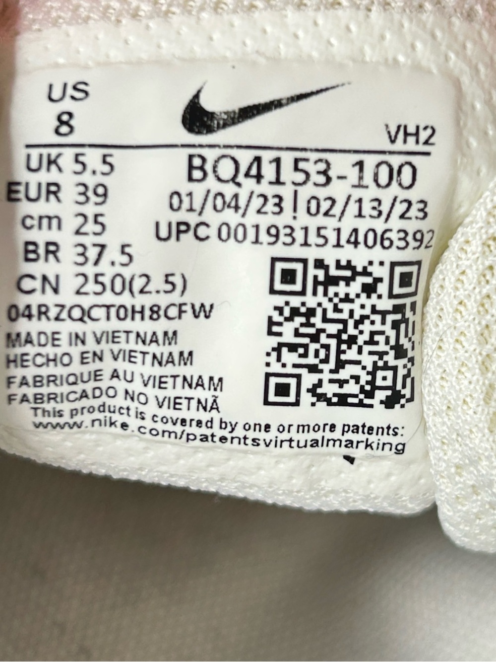 Nike White Sneakers Size 8 Tennis Shoes RYZ 365 Summit - Picture 2 of 16